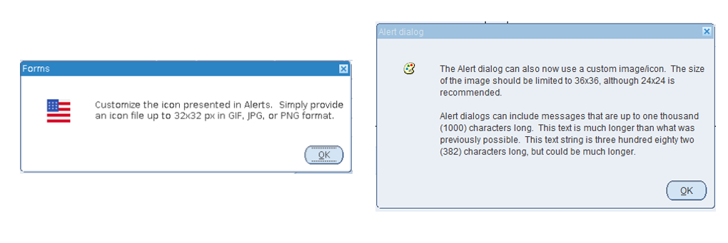 Feature within Forms.