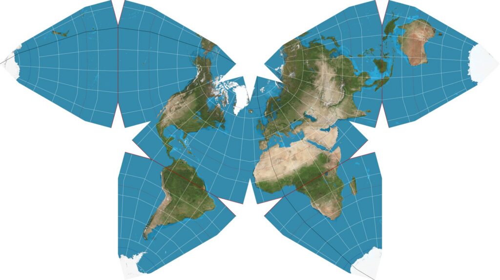 Waterman Butterfly projection.